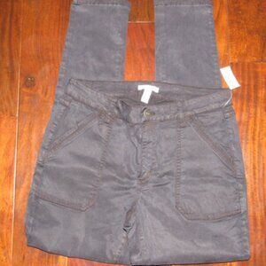 Amazon Daily Ritual Black Utility Pants Size 10 NWT Soft Stretch